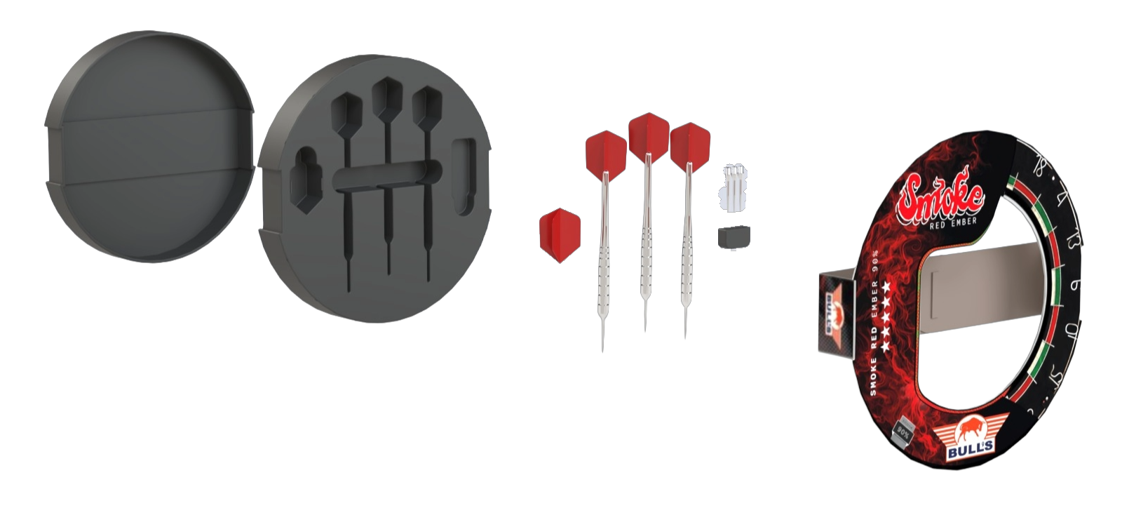 Bulls darts verpakking concept